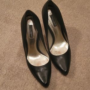 Dolce & Gabbana leather 4" heels 39
